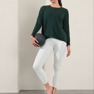 Athleta - With Ease L/S top - XL - Green